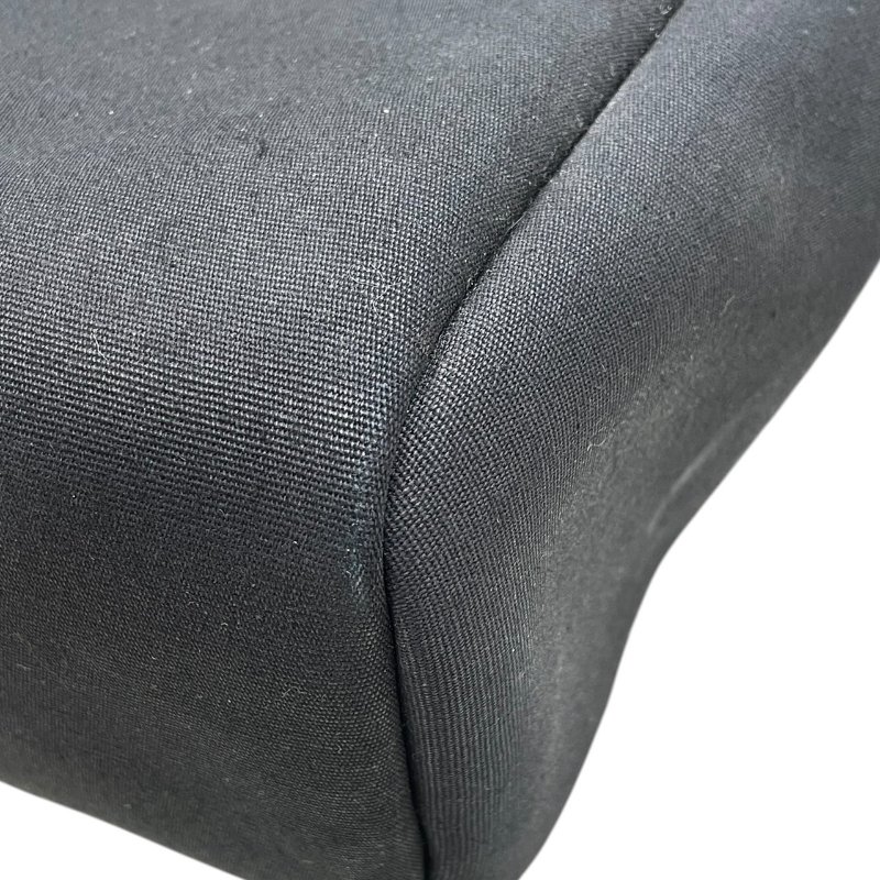 商品名稱 : HERMES 愛馬仕 HERBAG 31 兩用後背包 帆布/皮革 黑色 銀扣-6