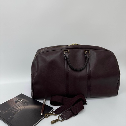 【赫蒂國際精品】 Louis Vuitton路易威登 Kendall系列 波爾多紅旅行包 中古包 vintage