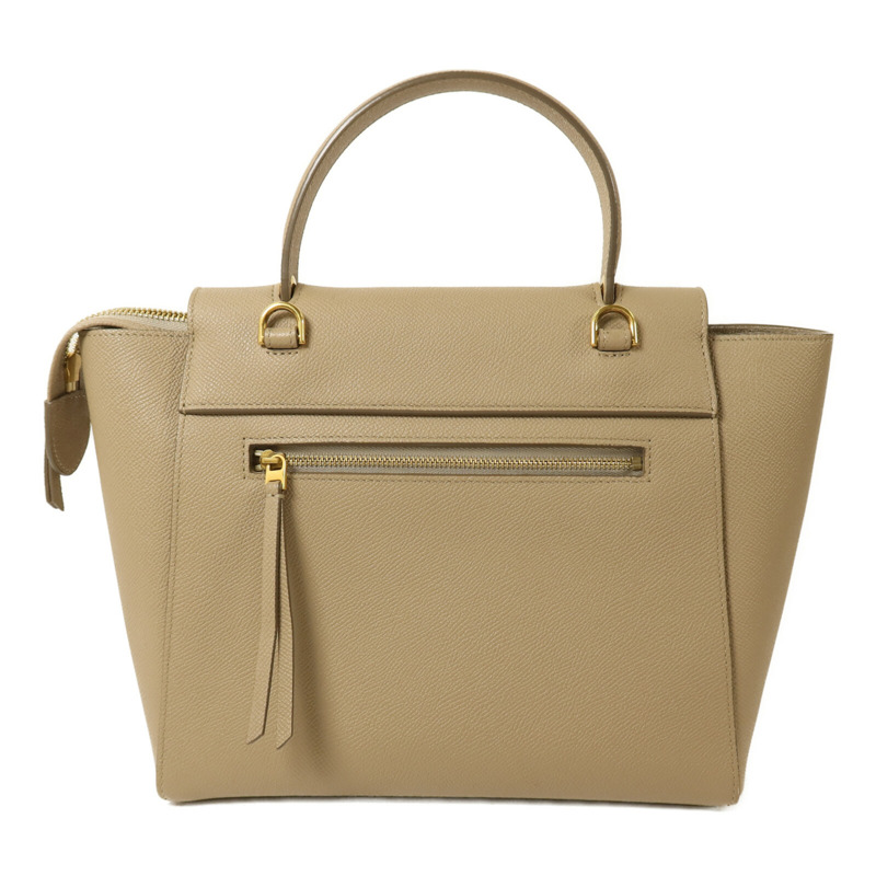 CELINE 牛皮皮革Micro Belt Bag金扣手挽肩背兩用袋-1