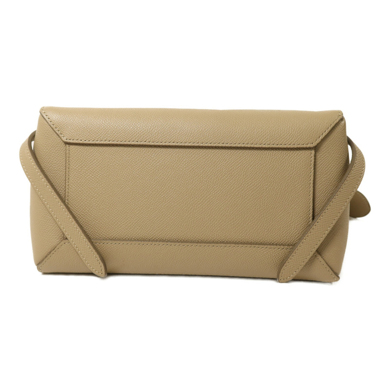 CELINE 牛皮皮革Micro Belt Bag金扣手挽肩背兩用袋-3