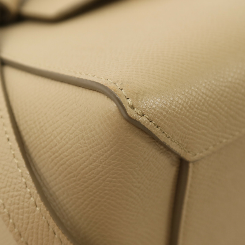 CELINE 牛皮皮革Micro Belt Bag金扣手挽肩背兩用袋-11