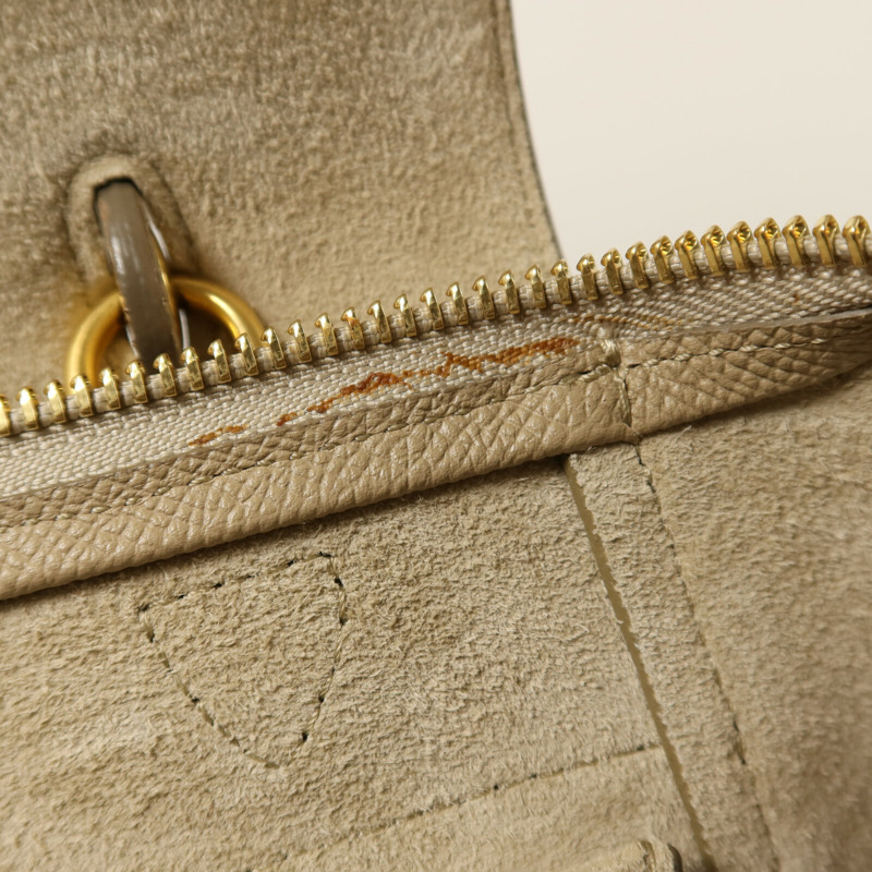 CELINE 牛皮皮革Micro Belt Bag金扣手挽肩背兩用袋-15