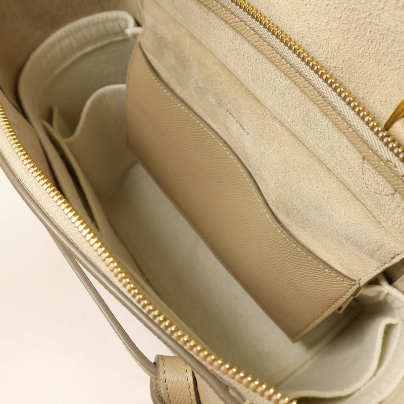 CELINE 牛皮皮革Micro Belt Bag金扣手挽肩背兩用袋-18