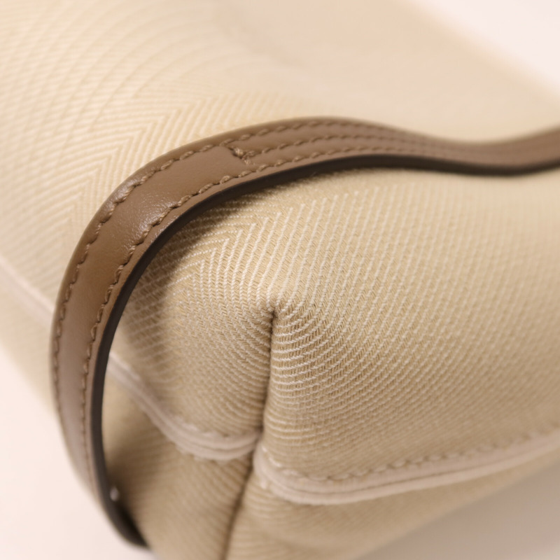 Chloe 帆布Carry Shoulder Bag金扣肩背袋-11