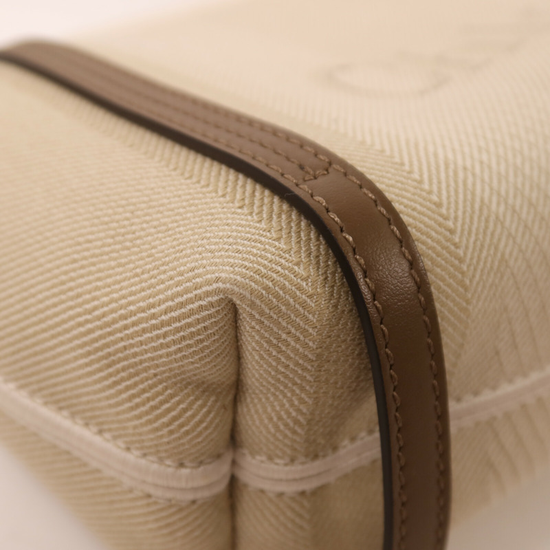 Chloe 帆布Carry Shoulder Bag金扣肩背袋-12