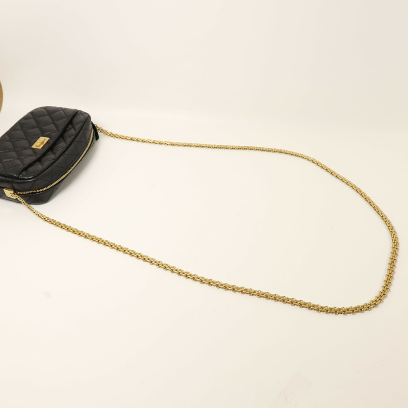 CHANEL 牛皮皮革Small Reissue 2.55 Camera Bag金扣鏈帶肩背袋-8