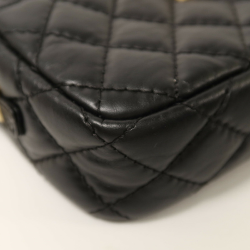 CHANEL 牛皮皮革Small Reissue 2.55 Camera Bag金扣鏈帶肩背袋-12