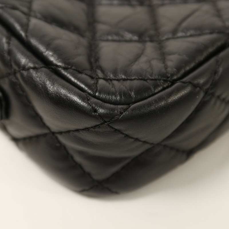 CHANEL 牛皮皮革Small Reissue 2.55 Camera Bag金扣鏈帶肩背袋-14