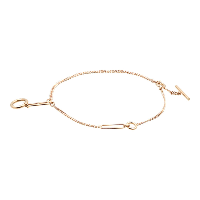 HERMES 18K玫瑰金Echappee Bracelet手鏈-2