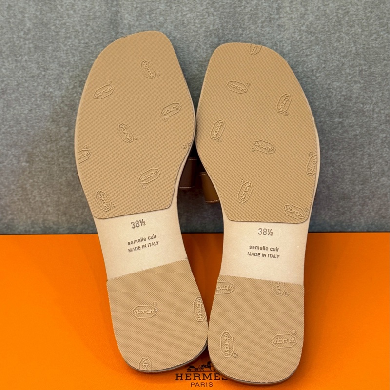 愛馬仕 Oran H拖鞋-5