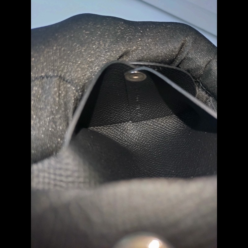 Hermes 黑皮對開小方零錢包 Bastia-12