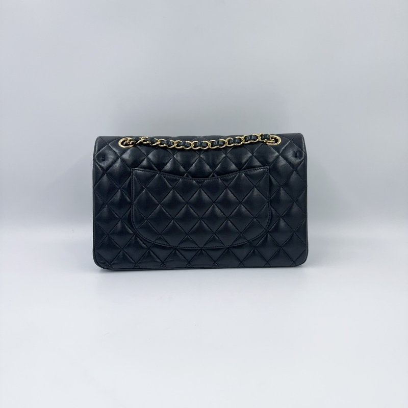 Chanel黑金羊皮coco25/A01112-1