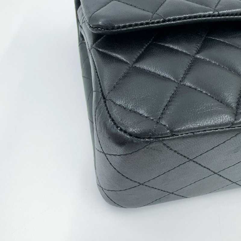 Chanel黑金羊皮coco25/A01112-15