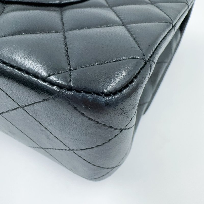 Chanel黑金羊皮coco25/A01112-16