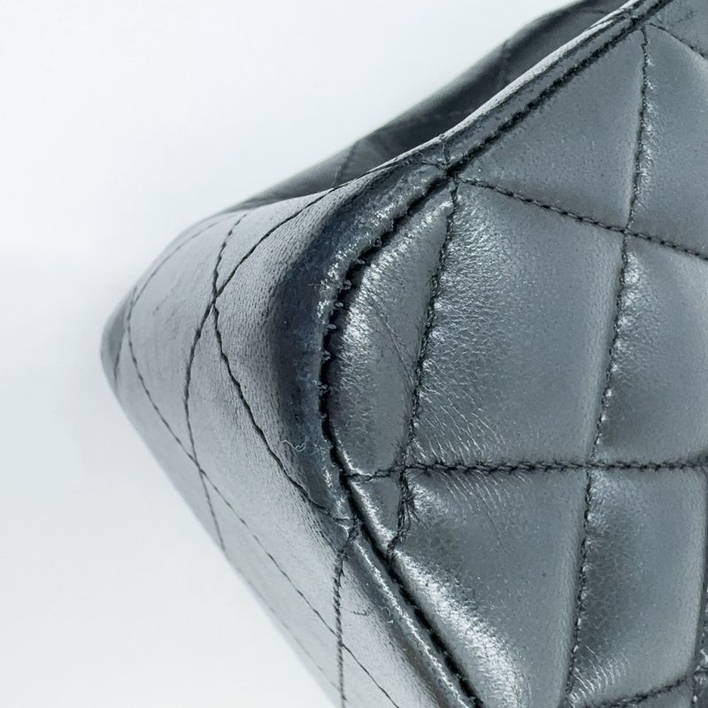 Chanel黑金羊皮coco25/A01112-17