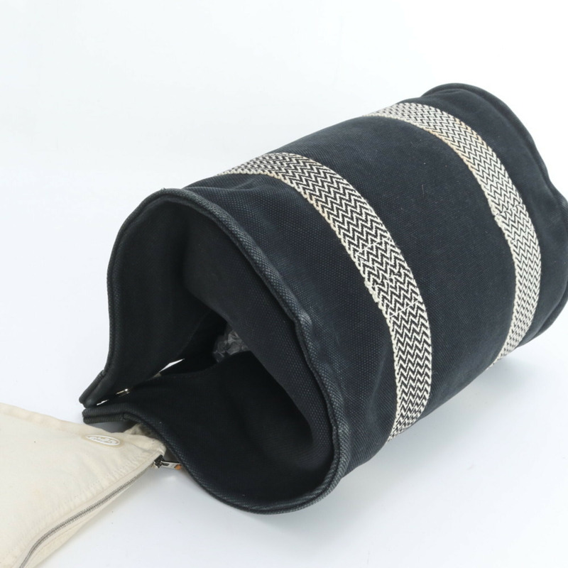 愛馬仕 Cannes PM 手提包，帶小袋，托特包，黑色，女士-3