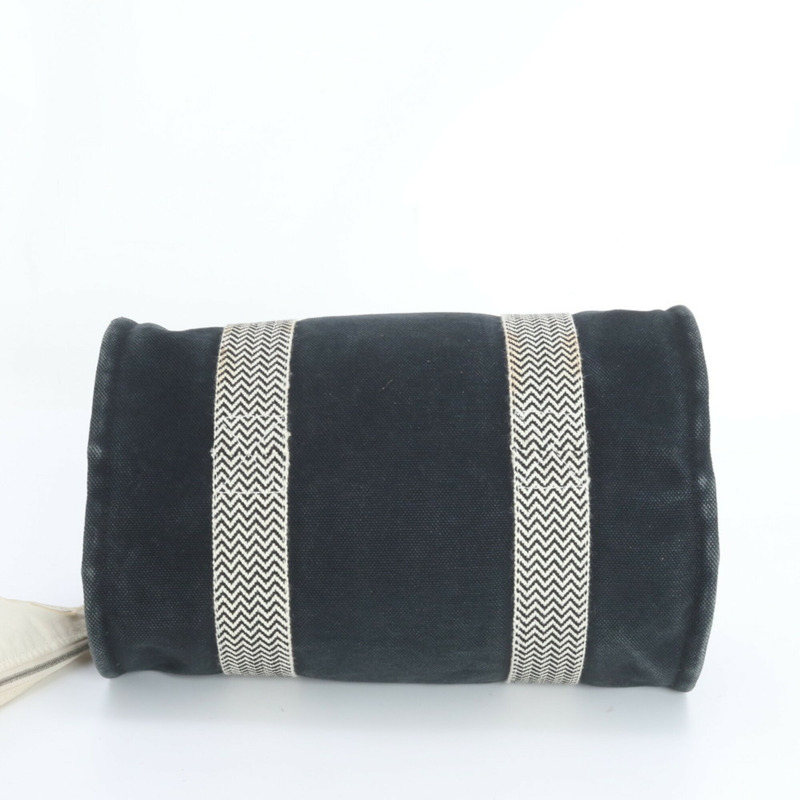 愛馬仕 Cannes PM 手提包，帶小袋，托特包，黑色，女士-4