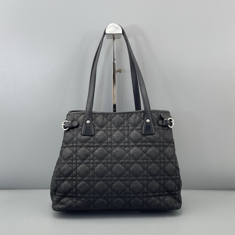 Dior迪奧菱格科技布托特包黑色 約31*23*15cm-1