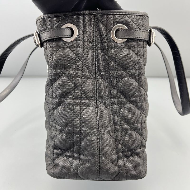 Dior迪奧菱格科技布托特包黑色 約31*23*15cm-3