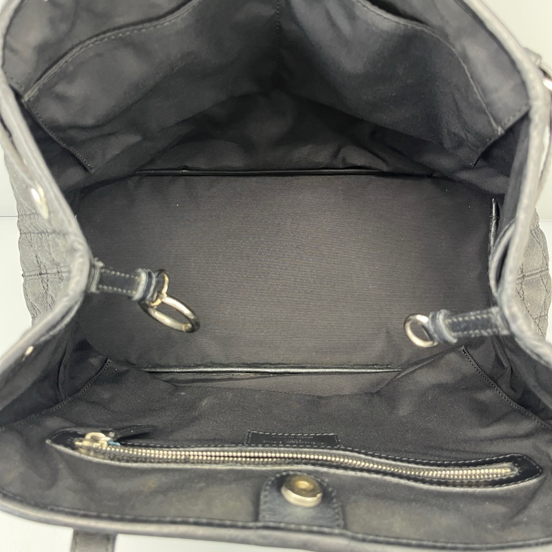 Dior迪奧菱格科技布托特包黑色 約31*23*15cm-5