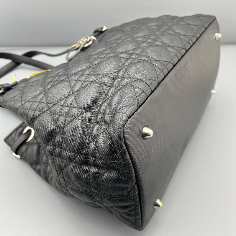 Dior迪奧菱格科技布托特包黑色 約31*23*15cm-6