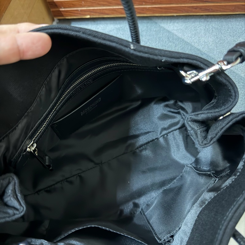 Moschino Logo 手提斜背托特包-7