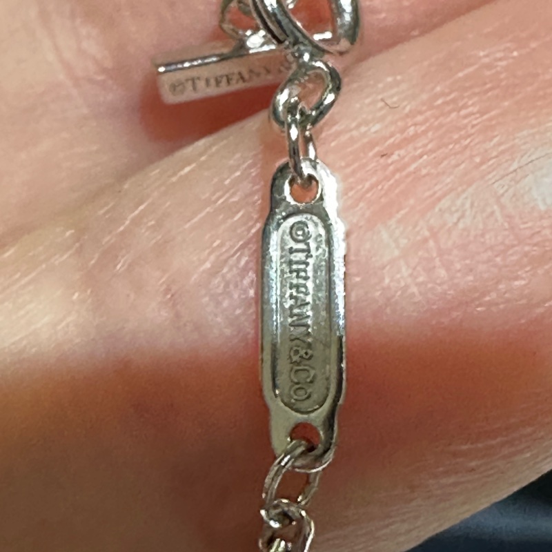 Tiffany T Smile 鑲鑽項鍊（最大號 / Extra Large） 滿鑽石白金-12