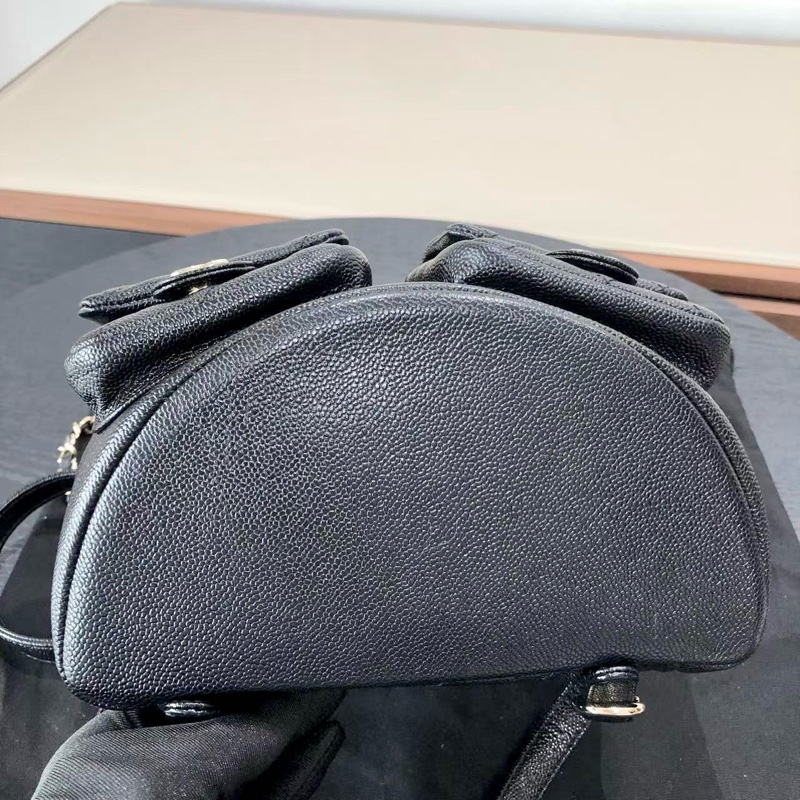 Chanel香奈兒Duma青蛙雙肩包中號23芯片-5