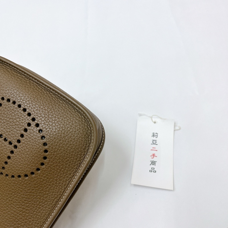 莉亞精品♡ Hermes Evelyne 16 大象灰 Z刻 二手-8