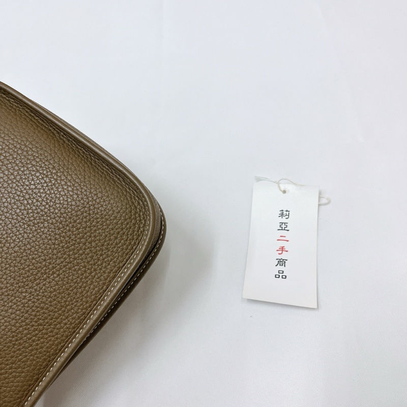 莉亞精品♡ Hermes Evelyne 16 大象灰 Z刻 二手-10