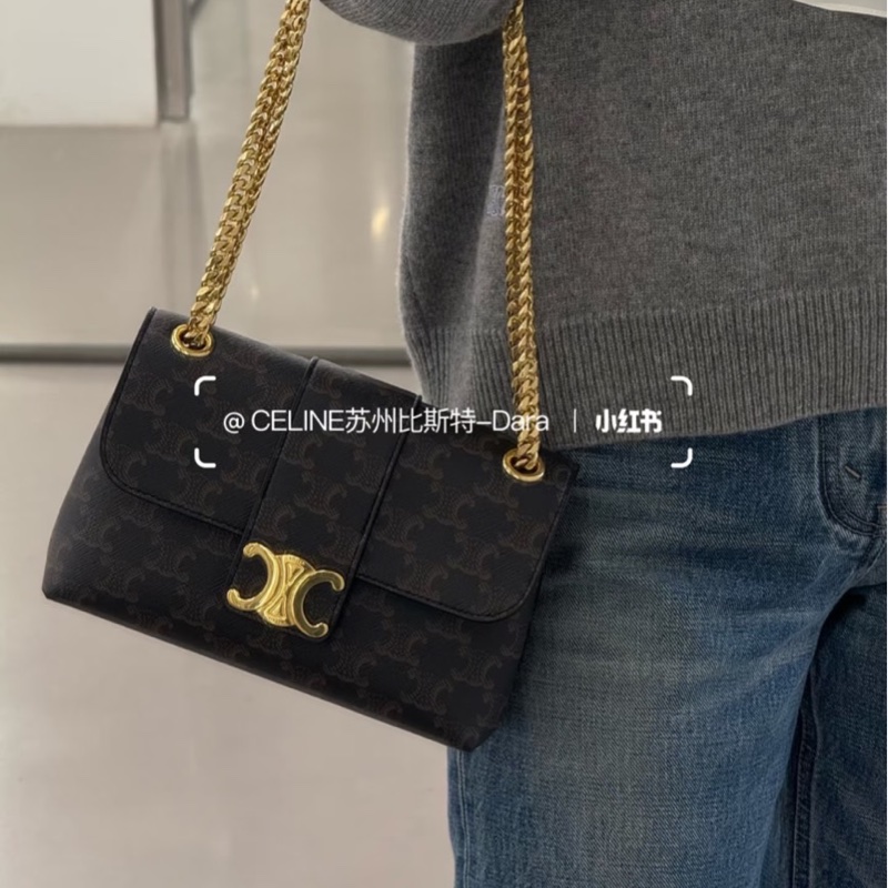 莉亞精品♡Celine victoire 小號 二手-3
