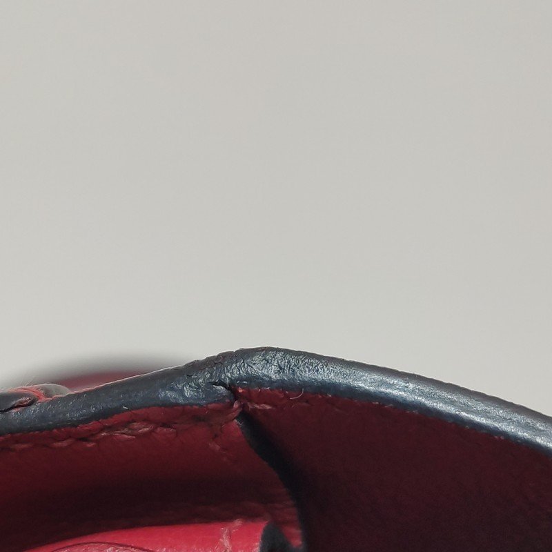 Hermes Roulis迷你豬鼻子斜背包Evercolor牛皮銀扣K1石榴紅X刻-24