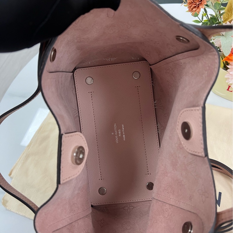 LV/路易威登 Hina月光女神粉色鏤空包-5