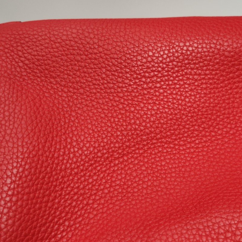 Hermes Lindy30旋扣單肩包Clemence(TC)牛皮銀扣S3心紅色D刻-17
