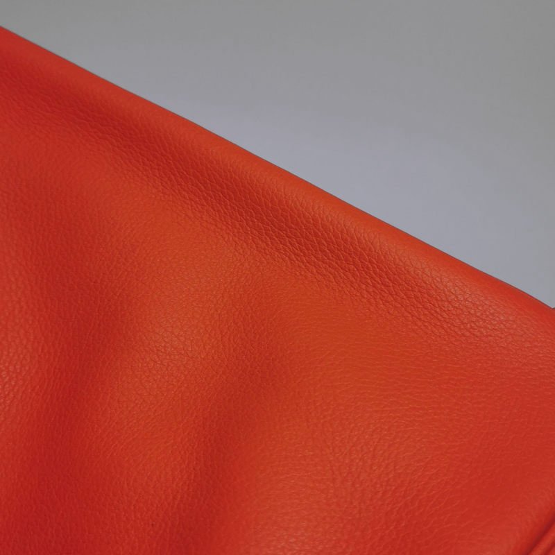 Hermes Lindy26純色旋扣單肩包Swift牛皮銀扣9J火焰橘X刻-22