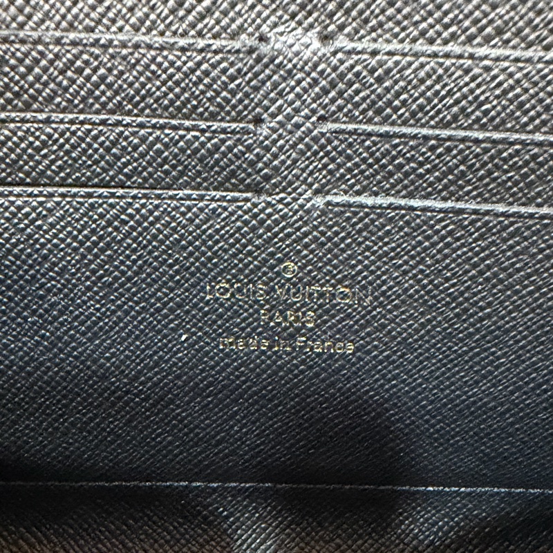 LV M61188 原花老花皮格包邊拉鍊長夾 長夾 皮夾 錢包 銀包-34