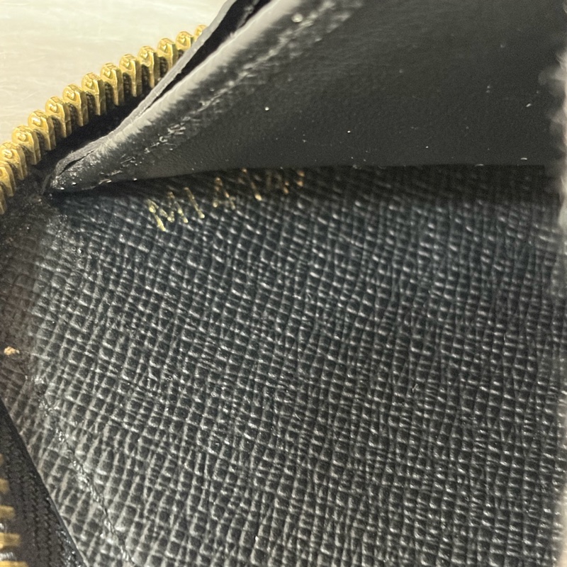 LV M61188 原花老花皮格包邊拉鍊長夾 長夾 皮夾 錢包 銀包-49