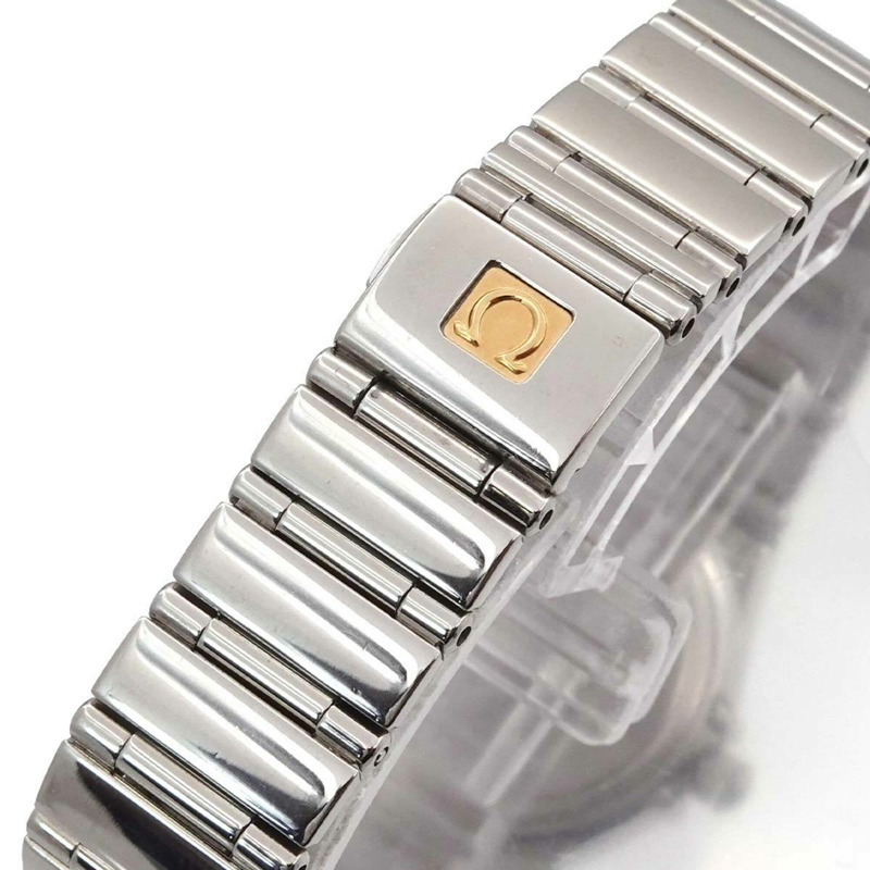 歐米茄星座系列迷你精選1561 71女錶 白色錶殼 石英錶-6