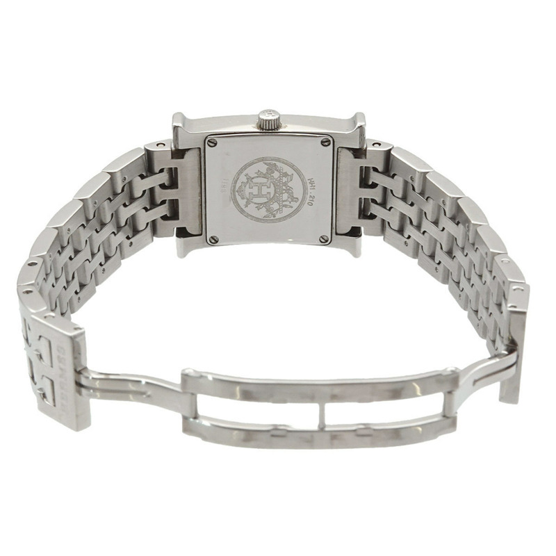 愛馬仕 H-Watch HH1 210 女士腕錶 藍色石英錶-4