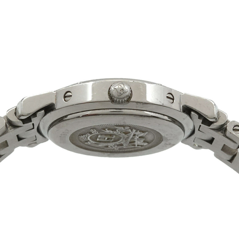 愛馬仕 Clipper CL4 210 女士腕錶，日期顯示，白色錶殼，石英錶-5