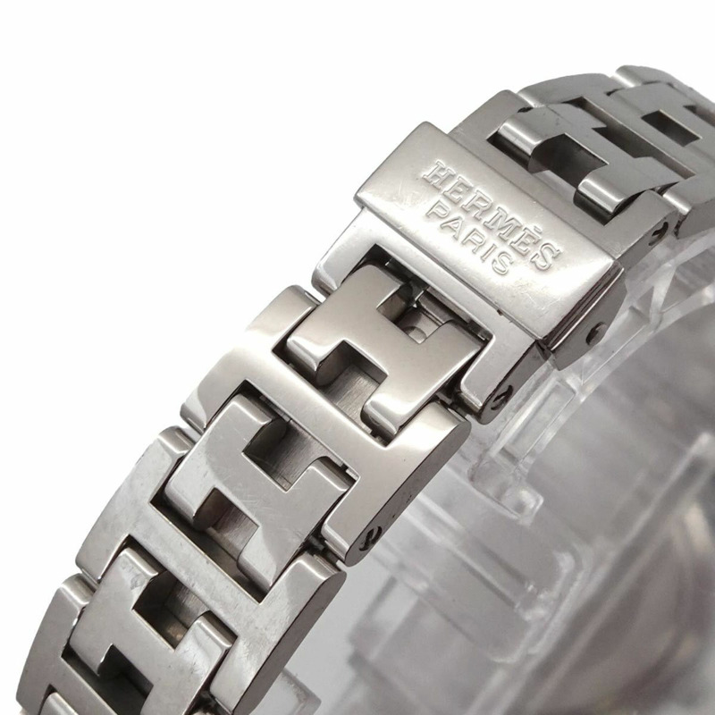 愛馬仕 Clipper CL4 210 女士腕錶，日期顯示，白色錶殼，石英錶-7