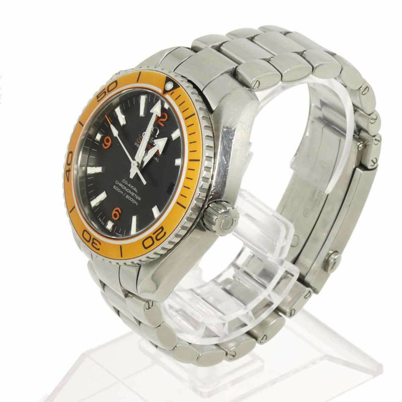 歐米茄海馬系列海洋宇宙600公尺潛水錶 232 30 42 21 01 002 男士腕錶，日期顯示，黑色錶盤，自動機械機芯-2