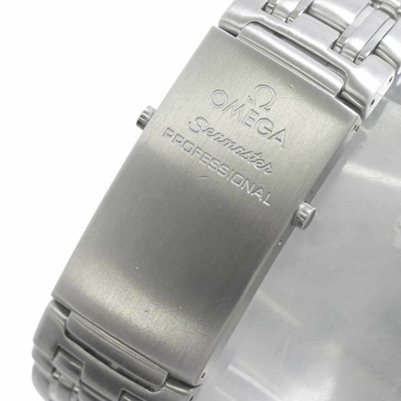 歐米茄海馬系列300公尺潛水錶 2261 50 男士腕錶，日期顯示，黑色，石英錶-5