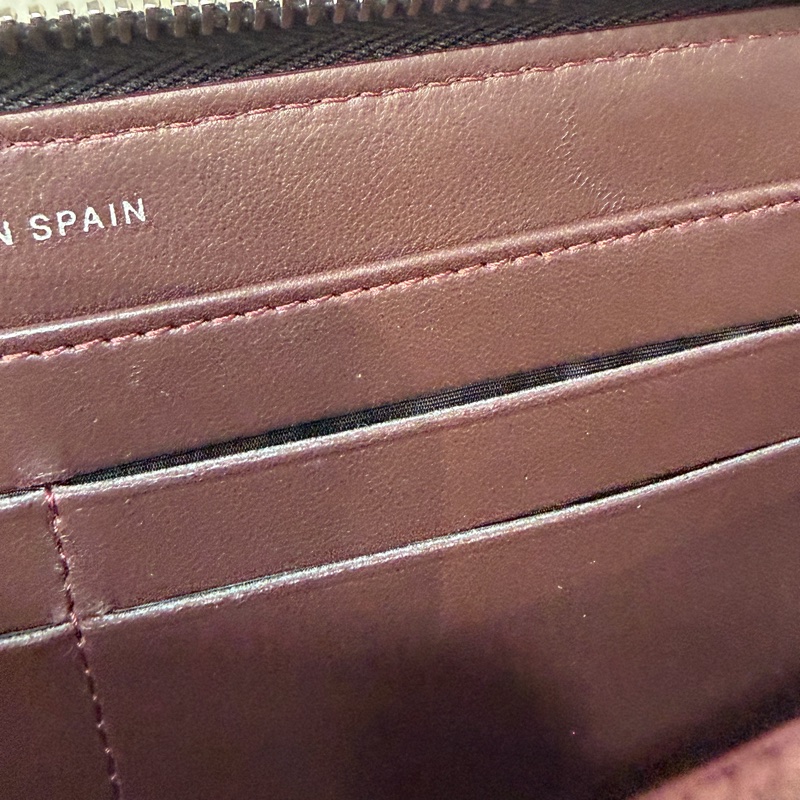 CHANEL A50097 黑羊皮菱格紋銀釦 零錢 發財 長夾 皮夾-39