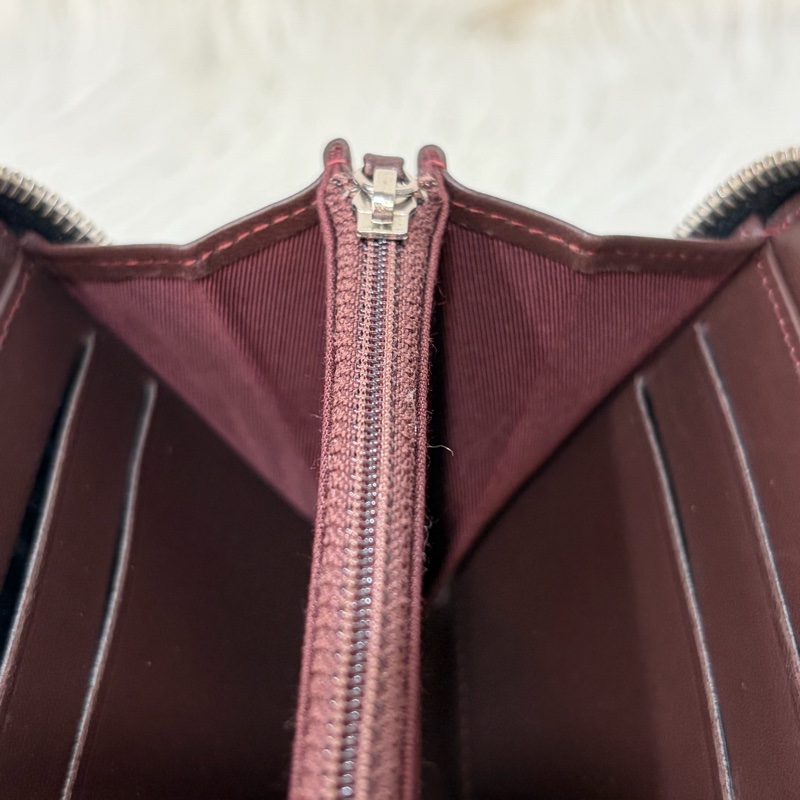 CHANEL A50097 黑羊皮菱格紋銀釦 零錢 發財 長夾 皮夾-45