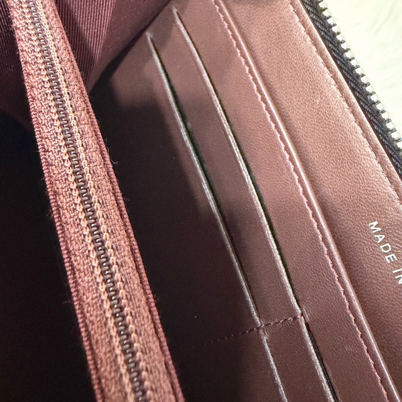 CHANEL A50097 黑羊皮菱格紋銀釦 零錢 發財 長夾 皮夾-57