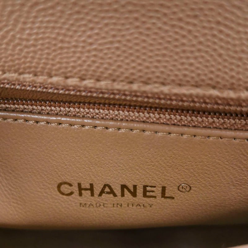 Chanel Coco Handle大號牛皮蜥蜴皮菱格絎縫優雅手柄單肩包-7