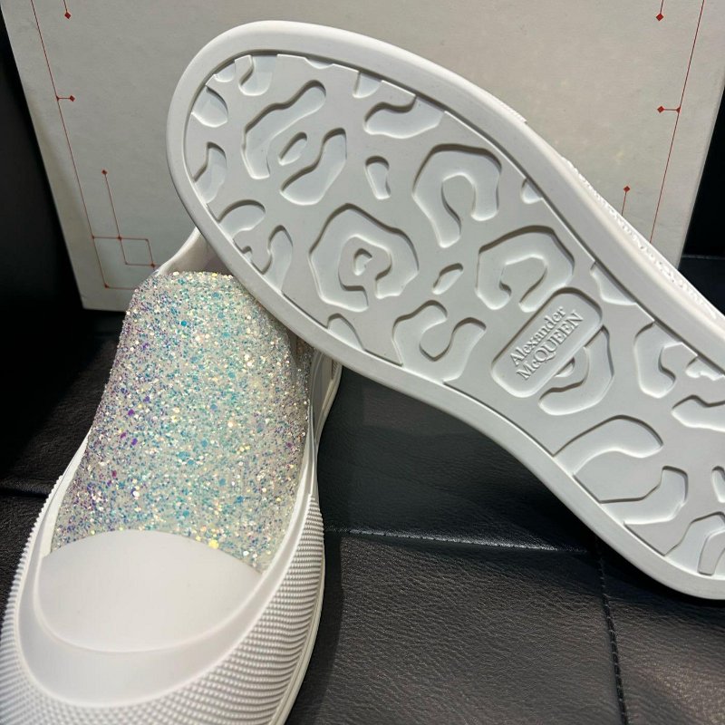 💎Han's house精品服飾💎ALEXANDER MCQUEEN MCQ 亮片 皮革鞋-1