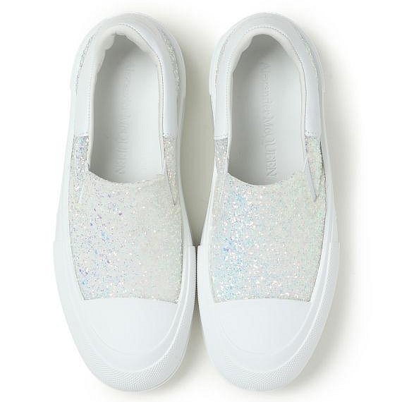 💎Han's house精品服飾💎ALEXANDER MCQUEEN MCQ 亮片 皮革鞋-3