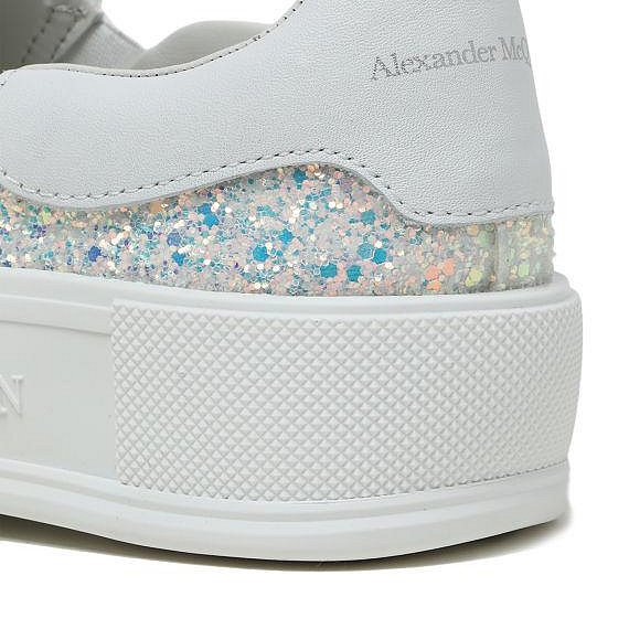 💎Han's house精品服飾💎ALEXANDER MCQUEEN MCQ 亮片 皮革鞋-4